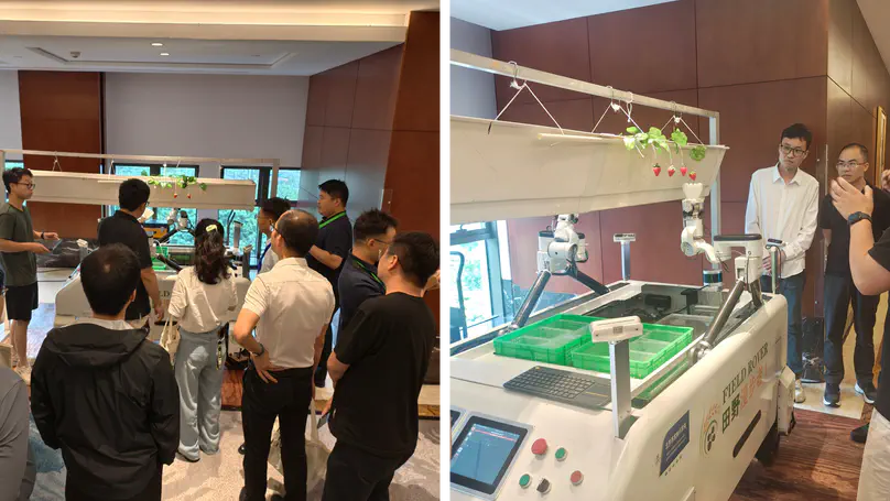 HarvestFlex Strawberry Picking Robot Showcased at National Smart Agriculture Education Innovation Conference