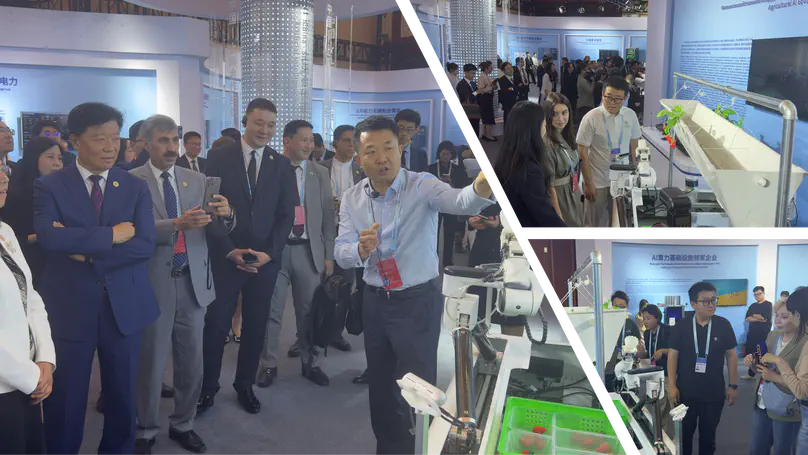 S-H Robotics Lab Showcases the Harvest-Flex Robot at SCO AI Forum 2025